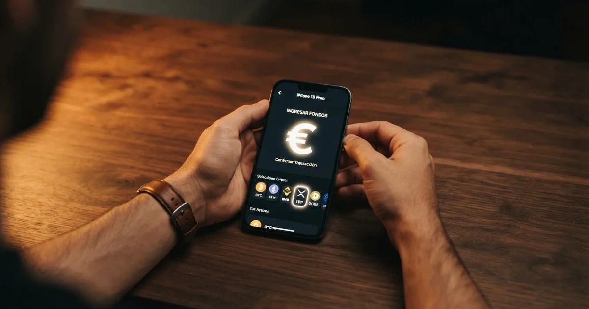 Interfaz de un casino online mostrando XRP como opción de pago junto a otras criptomonedas en la caja de depósito
