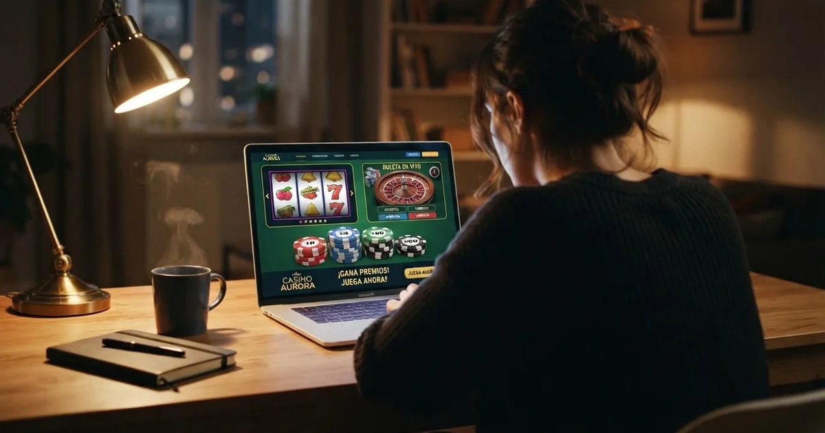 Interfaz de un casino online español con su sección de promociones destacando bonos de bienvenida, tiradas gratis y ofertas sin depósito